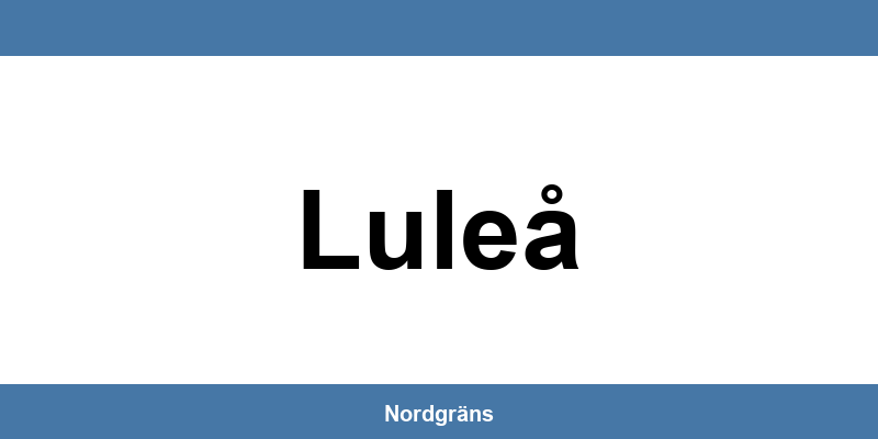 Kontakt med Danske Bank Luleå kontor