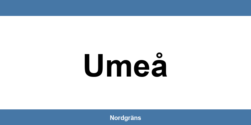 Kontakt med Danske Bank Umeå kontor